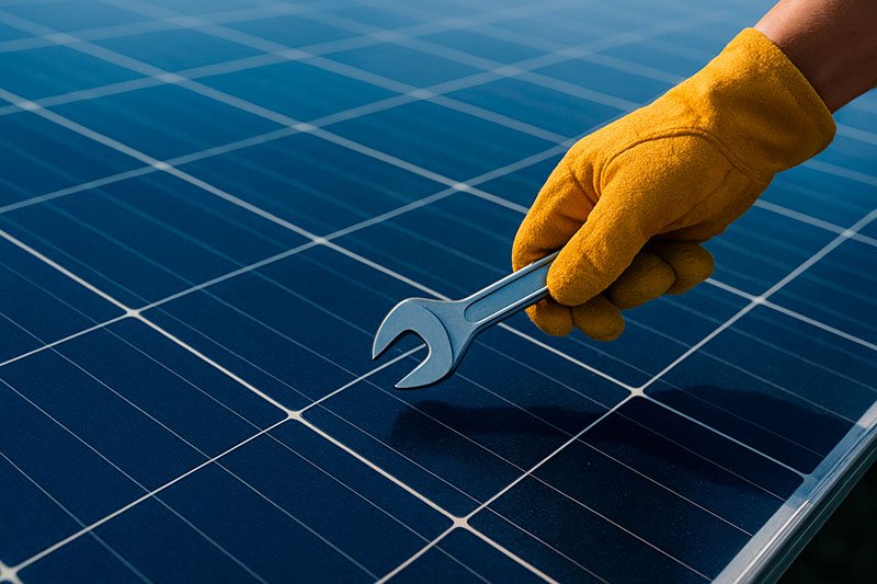 mantenimiento de paneles solares